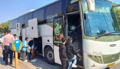 اعزام ۴۰  نفر از دانش‌آموز تحت حمایت کمیته امداد میناب به کربلا معلی با هدف تقویت نشاط معنوی