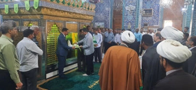 عطر رمضان در صحن امامزاده سید مظفر(ع) پیچید