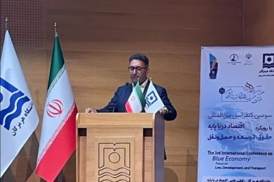 تأکید رئیس کل دادگستری هرمزگان بر لزوم توجه به مؤلفه های امنیت، عدالت و قانون مداری در ترسیم چشم انداز توسعه اقتصاد دریامحور