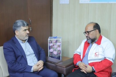 تجلیل مدیرکل تعزیرات هرمزگان از خدمات جهادی هلال‌احمر