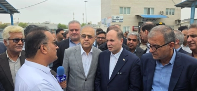 بازدید وزیر جهاد کشاورزی از بندر صیادی بندرعباس